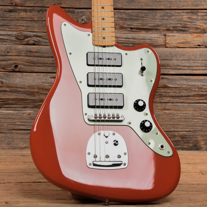 Fender Noventa Jazzmaster Fiesta Red 2021 Electric Guitars / Solid Body