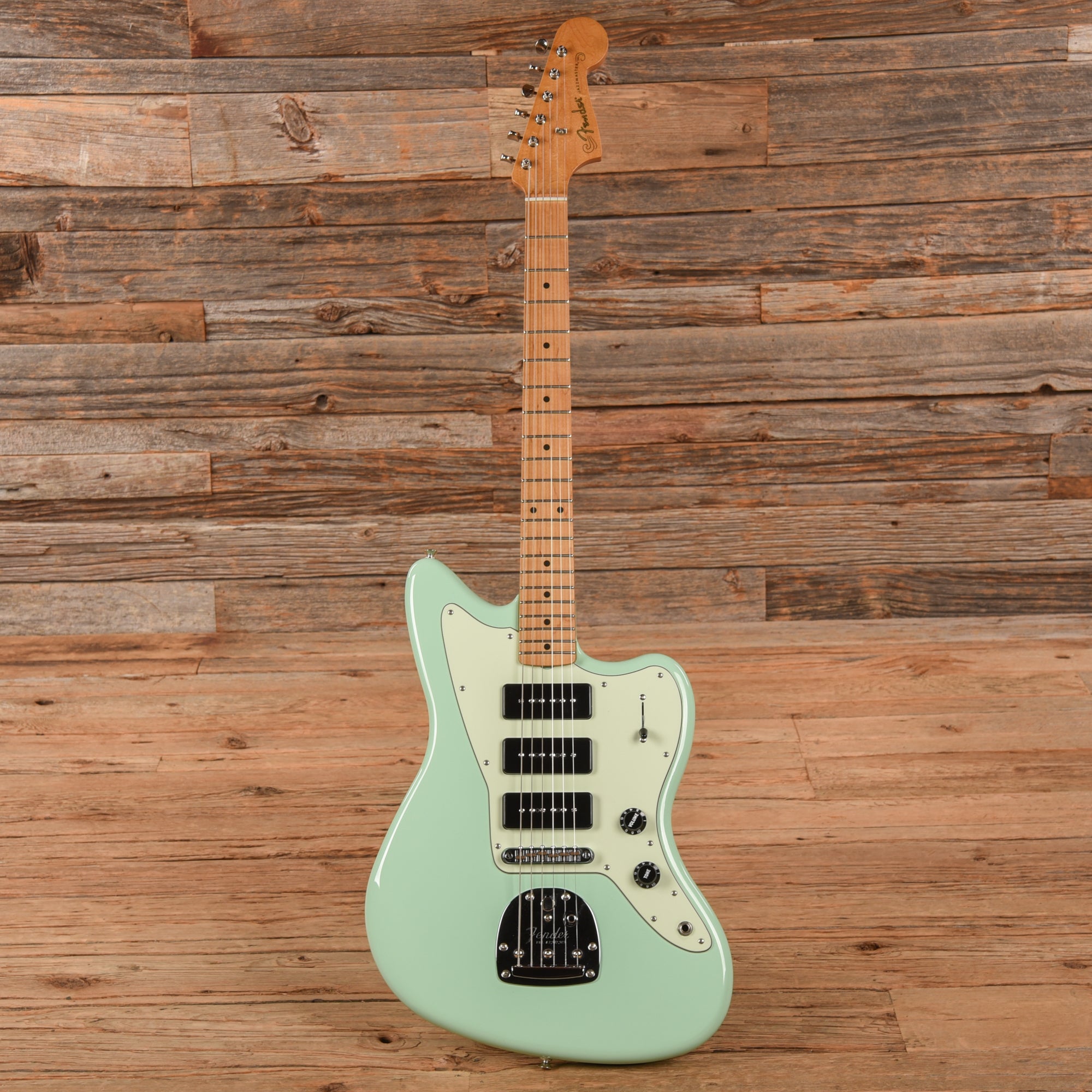 Fender Noventa Jazzmaster Surf Green 2021 Electric Guitars / Solid Body