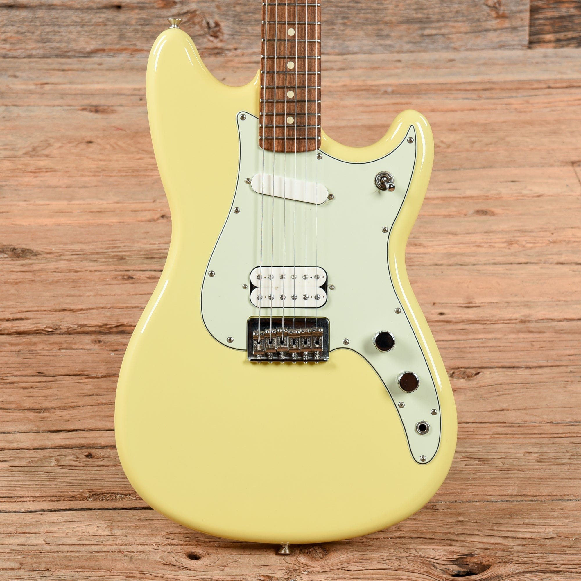 Fender Player Duo Sonic HS Canary Diamond 2017 Electric Guitars / Solid Body