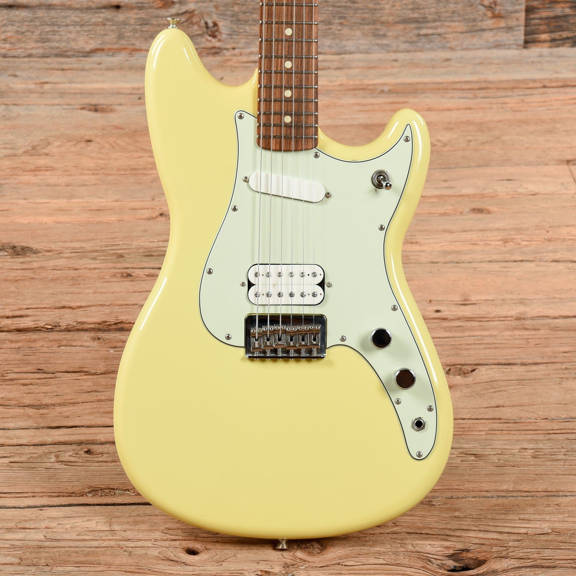 Fender Player Duo Sonic HS Canary Diamond 2017 Electric Guitars / Solid Body