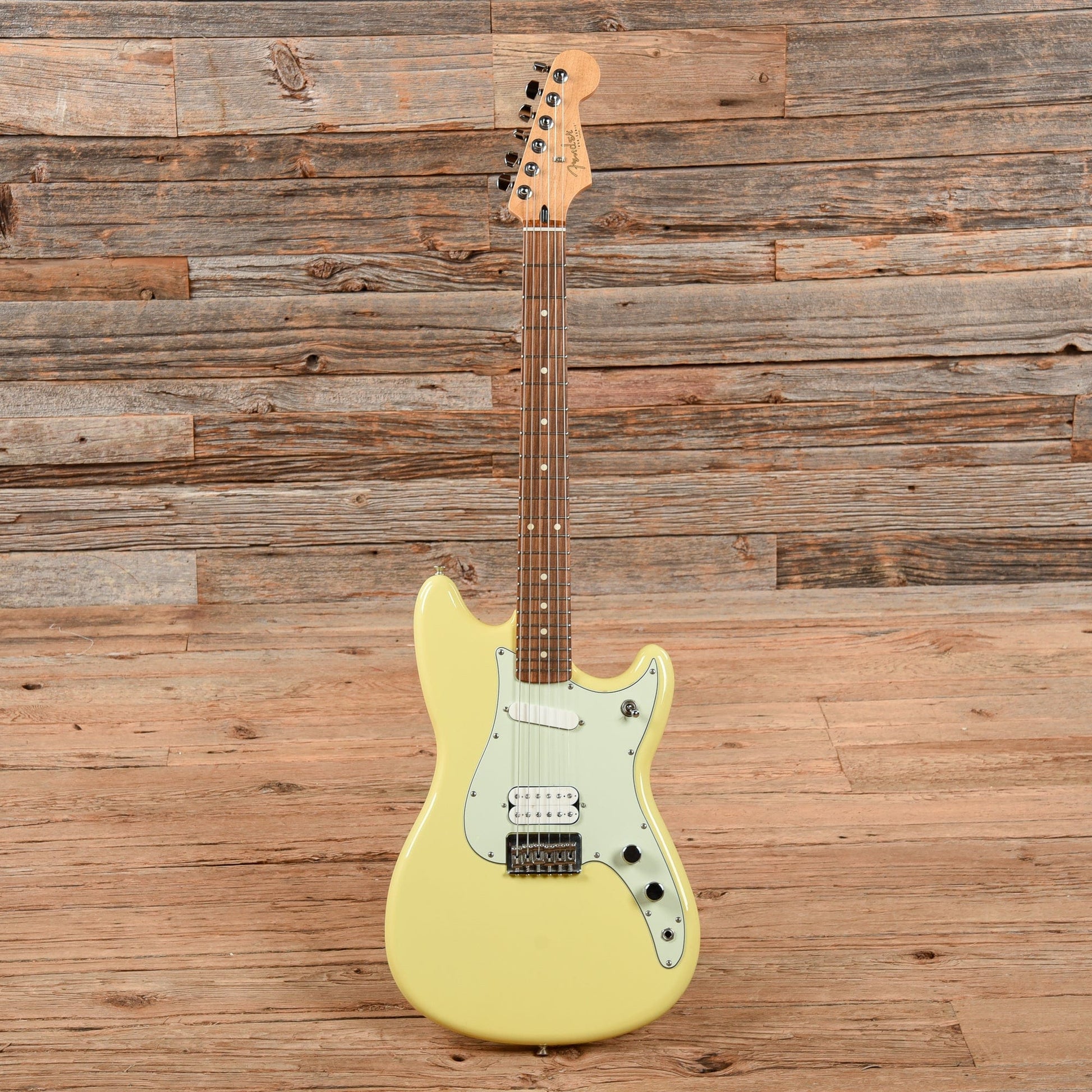 Fender Player Duo Sonic HS Canary Diamond 2017 Electric Guitars / Solid Body