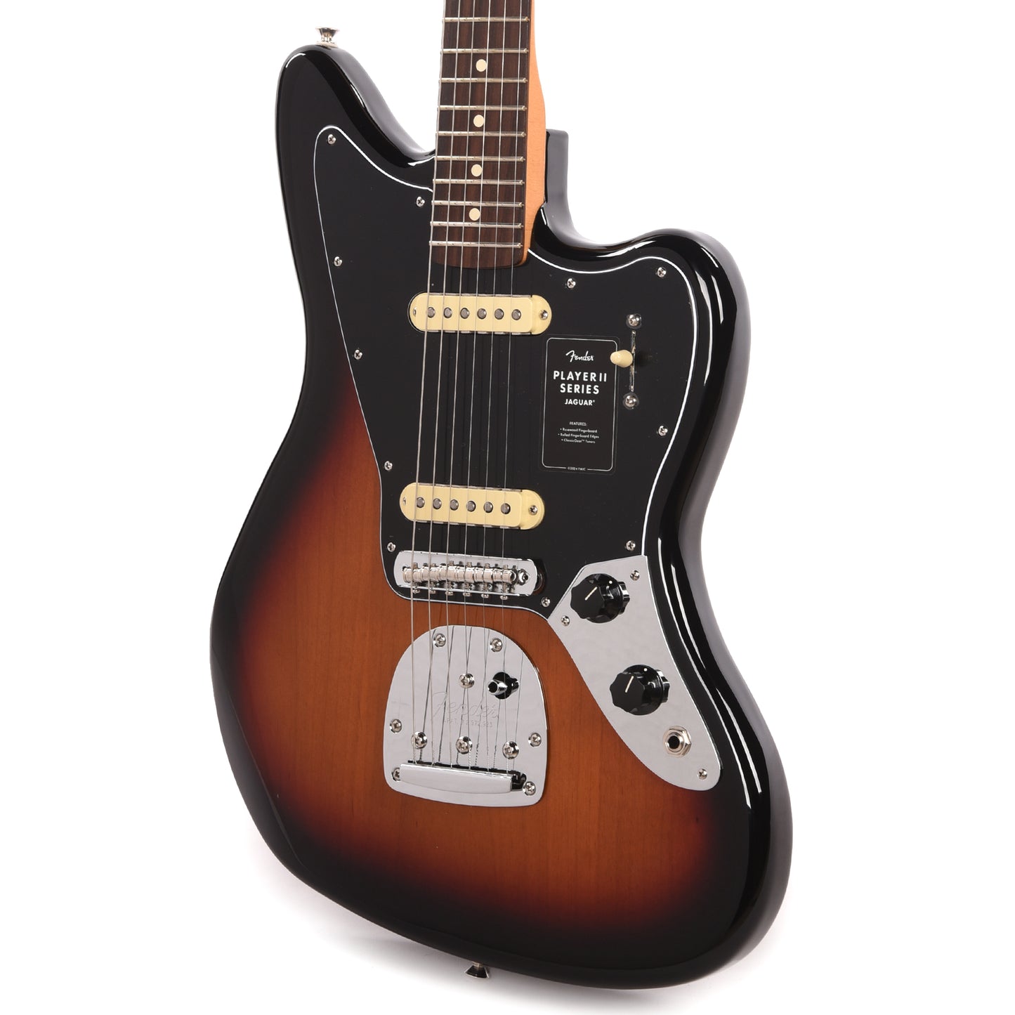 Fender Player II Jaguar 3-Color Sunburst Electric Guitars / Solid Body