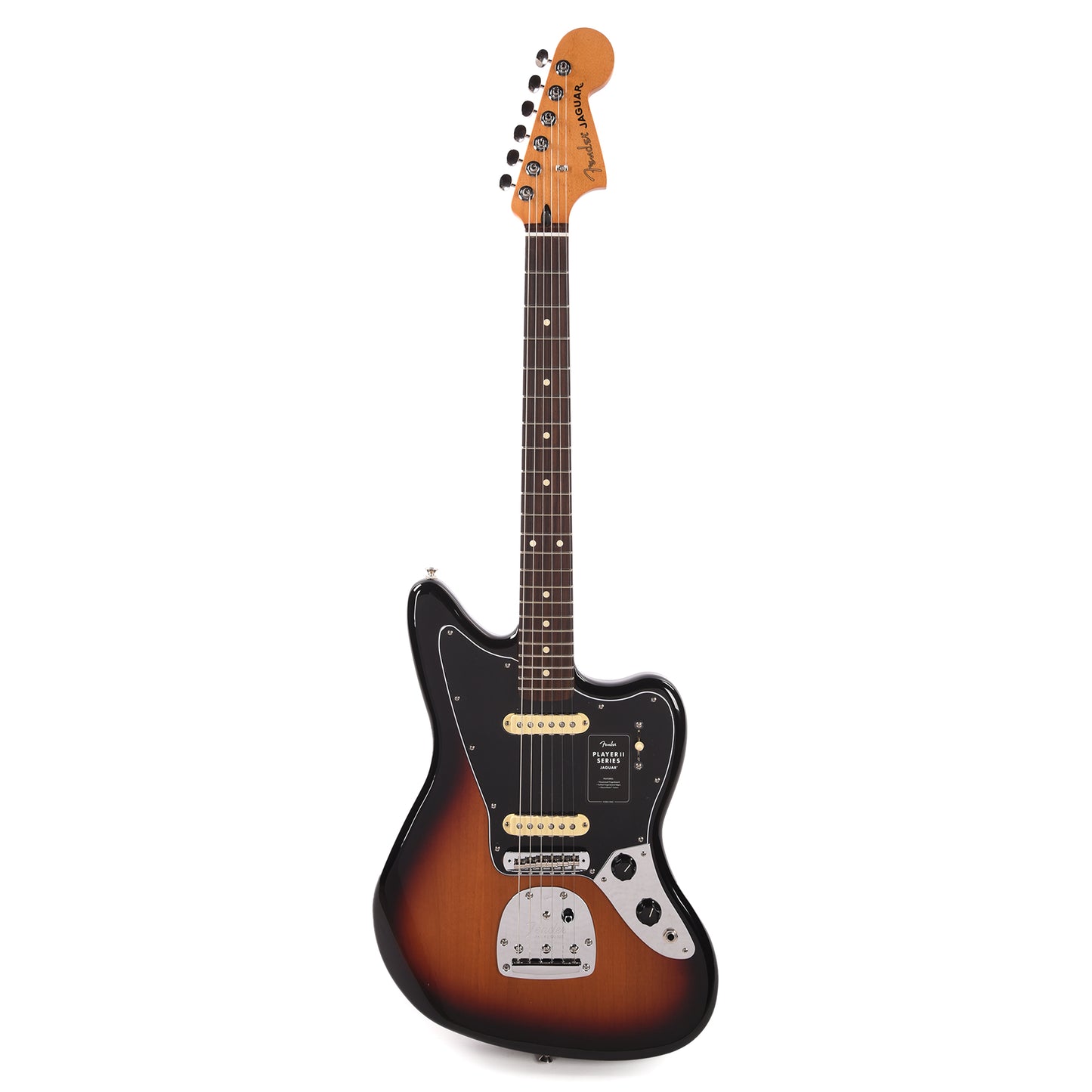 Fender Player II Jaguar 3-Color Sunburst Electric Guitars / Solid Body