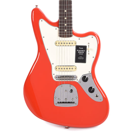 Fender Player II Jaguar Coral Red Electric Guitars / Solid Body