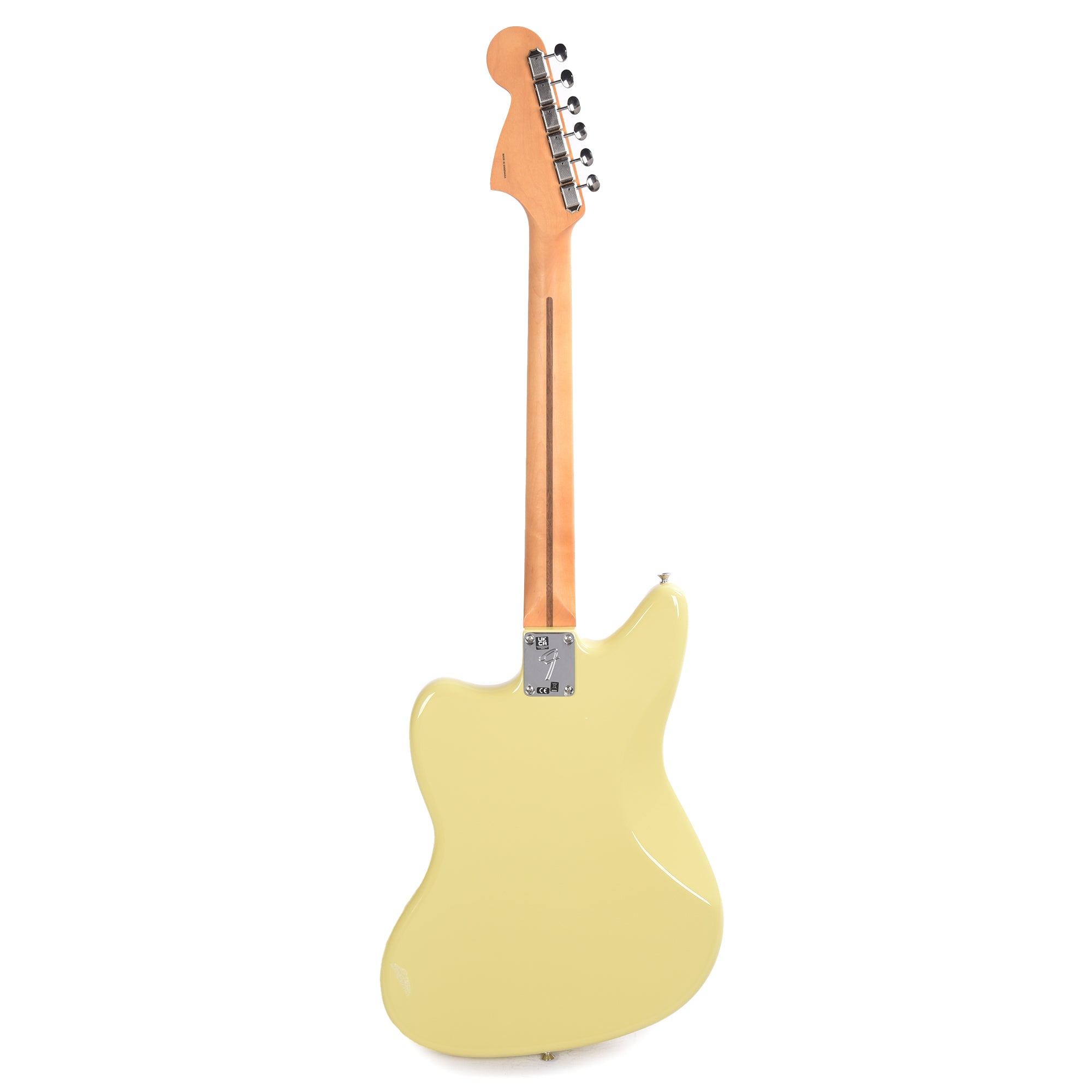 Fender Player II Jaguar Hialeah Yellow Electric Guitars / Solid Body