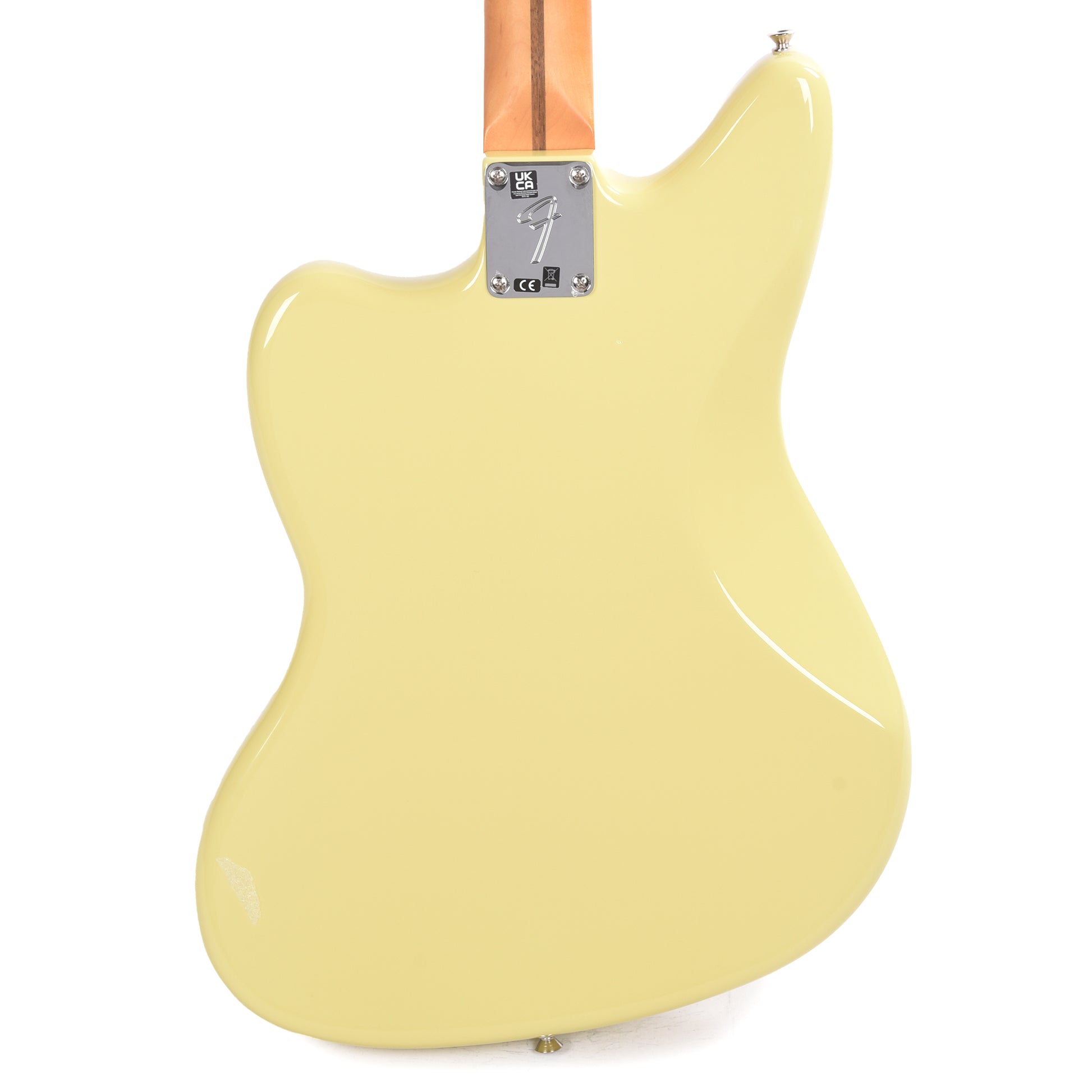 Fender Player II Jaguar Hialeah Yellow Electric Guitars / Solid Body