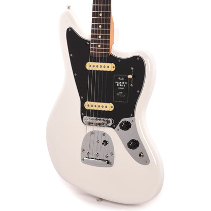Fender Player II Jaguar Polar White Electric Guitars / Solid Body