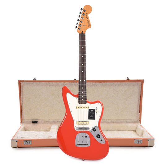 Fender Player II Jaguar RW Coral Red and Pacific Peach Hardshell Case Bundle Electric Guitars / Solid Body