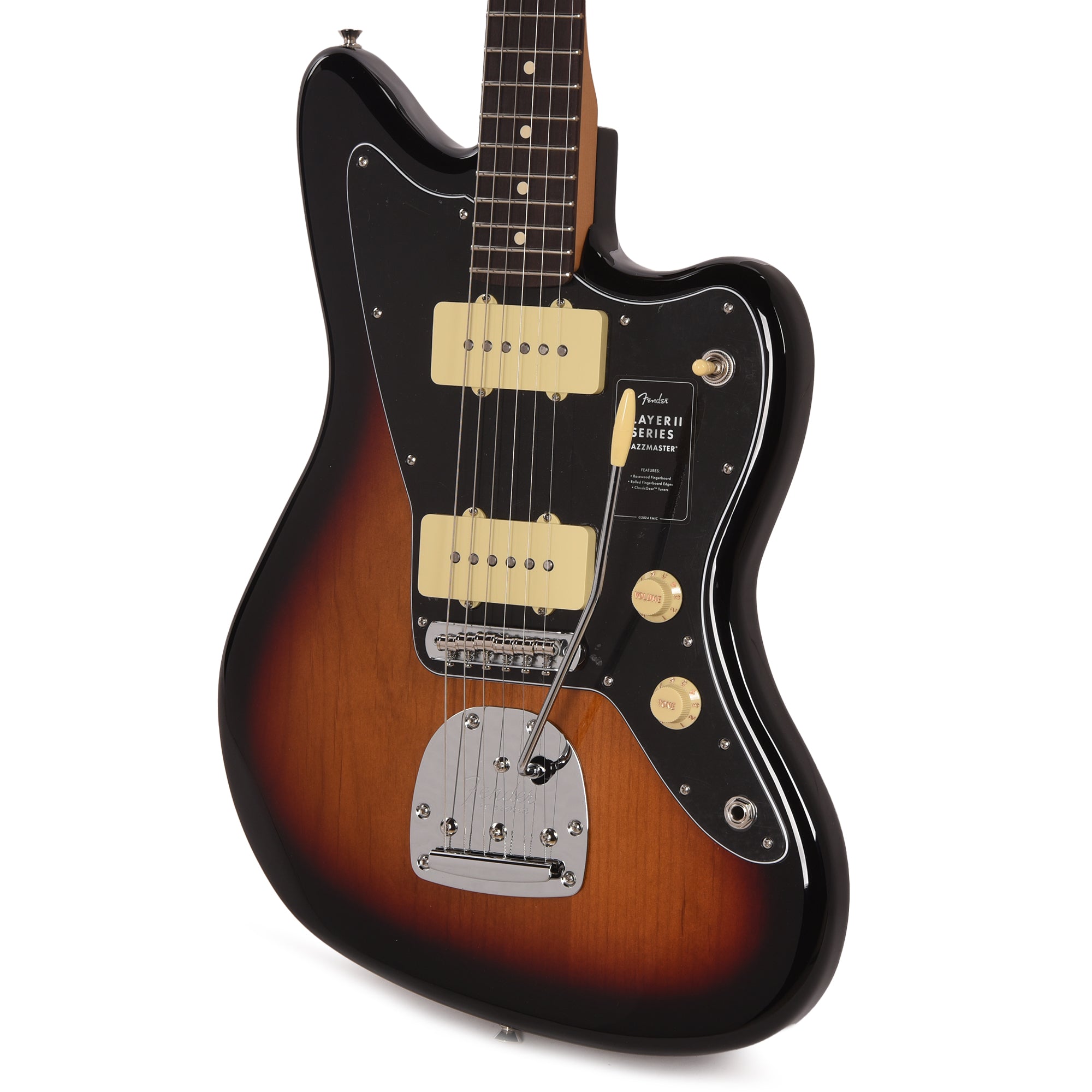 Fender Player II Jazzmaster 3-Color Sunburst Electric Guitars / Solid Body