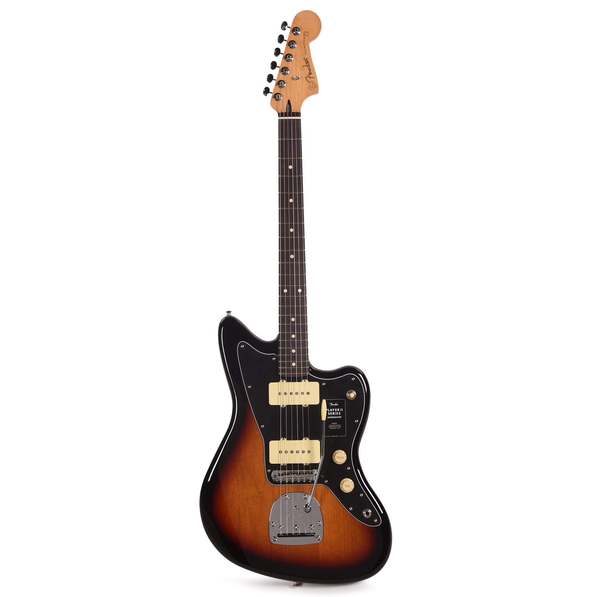 Fender Player II Jazzmaster 3-Color Sunburst Electric Guitars / Solid Body