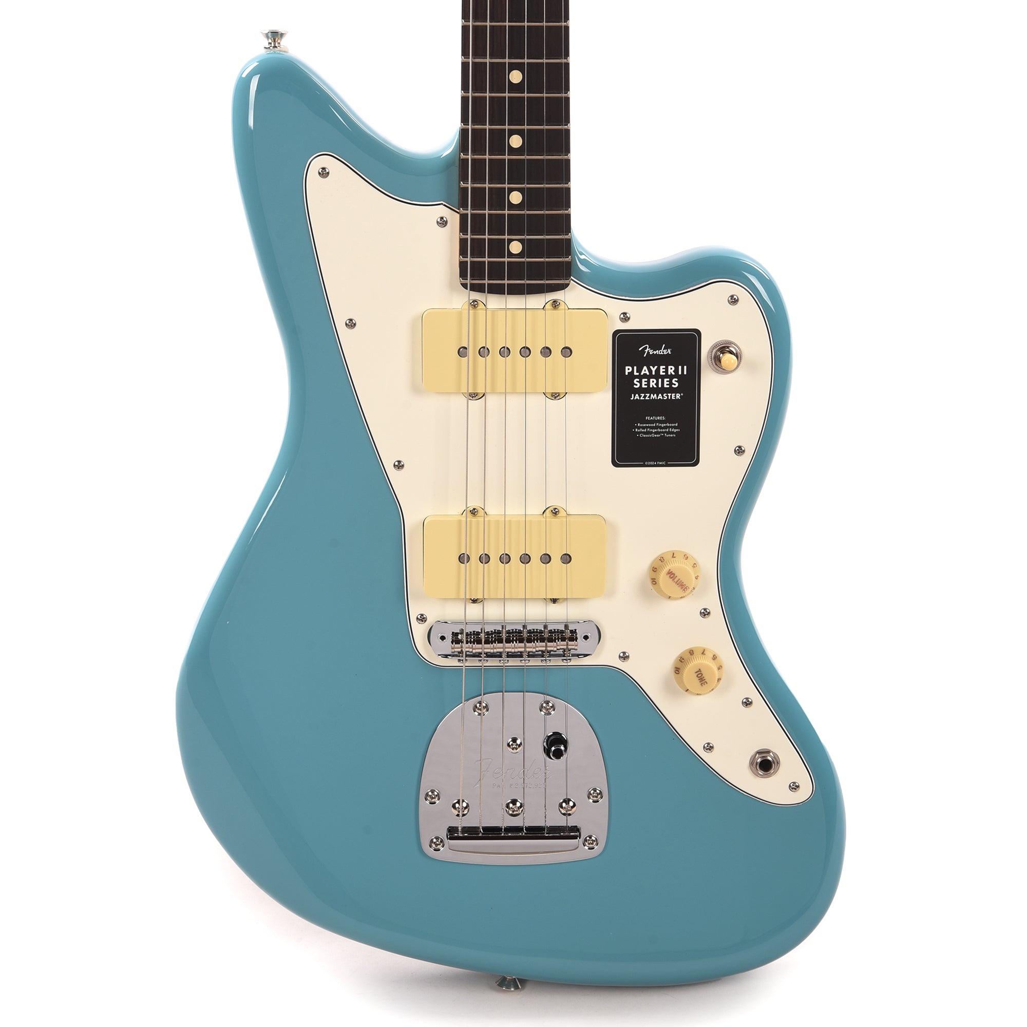 Fender Player II Jazzmaster Aquatone Blue – Chicago Music Exchange