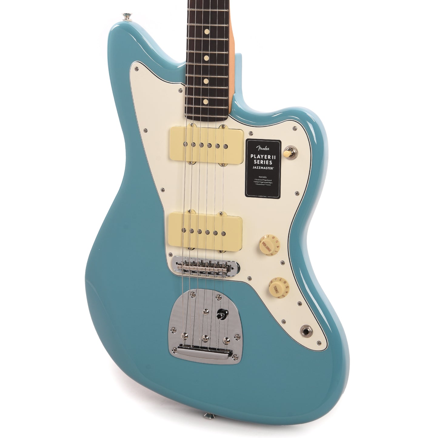 Fender Player II Jazzmaster Aquatone Blue Electric Guitars / Solid Body