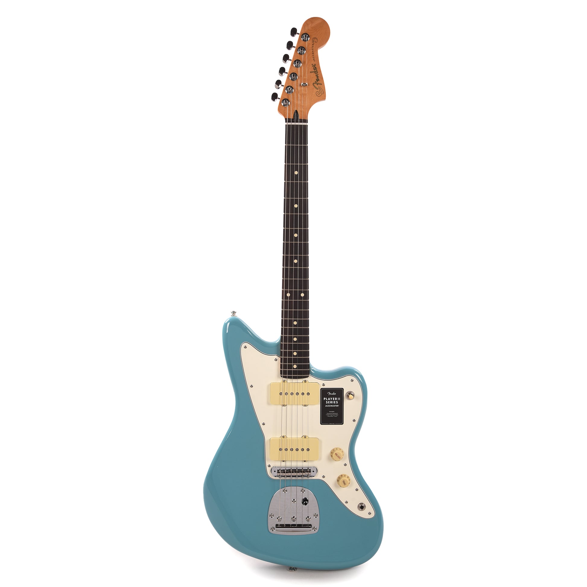 Fender Player II Jazzmaster Aquatone Blue Electric Guitars / Solid Body