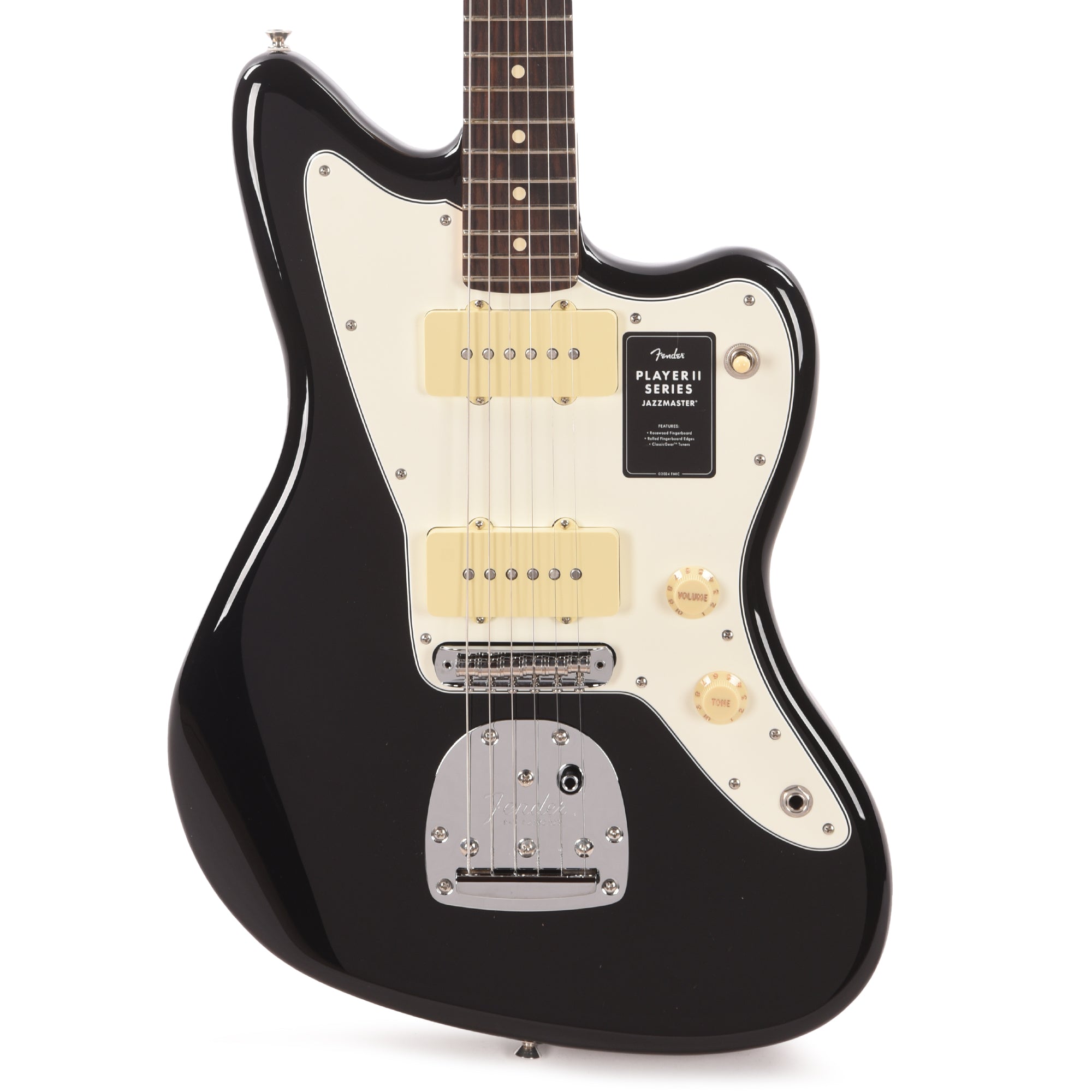 Fender Player II Jazzmaster Black – Chicago Music Exchange