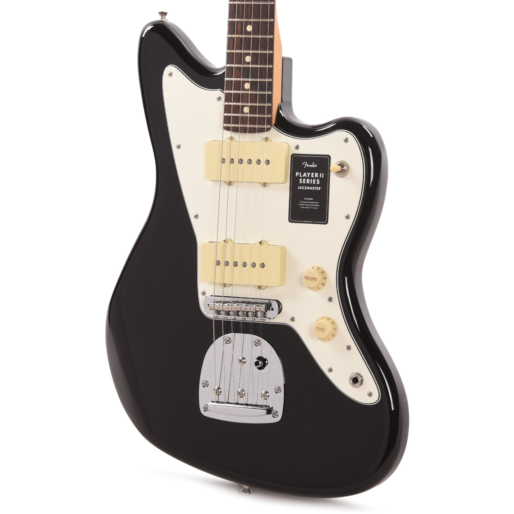 Fender Player II Jazzmaster Black – Chicago Music Exchange Fender Player II Jazzmaster Black – Chicago Music Exchange