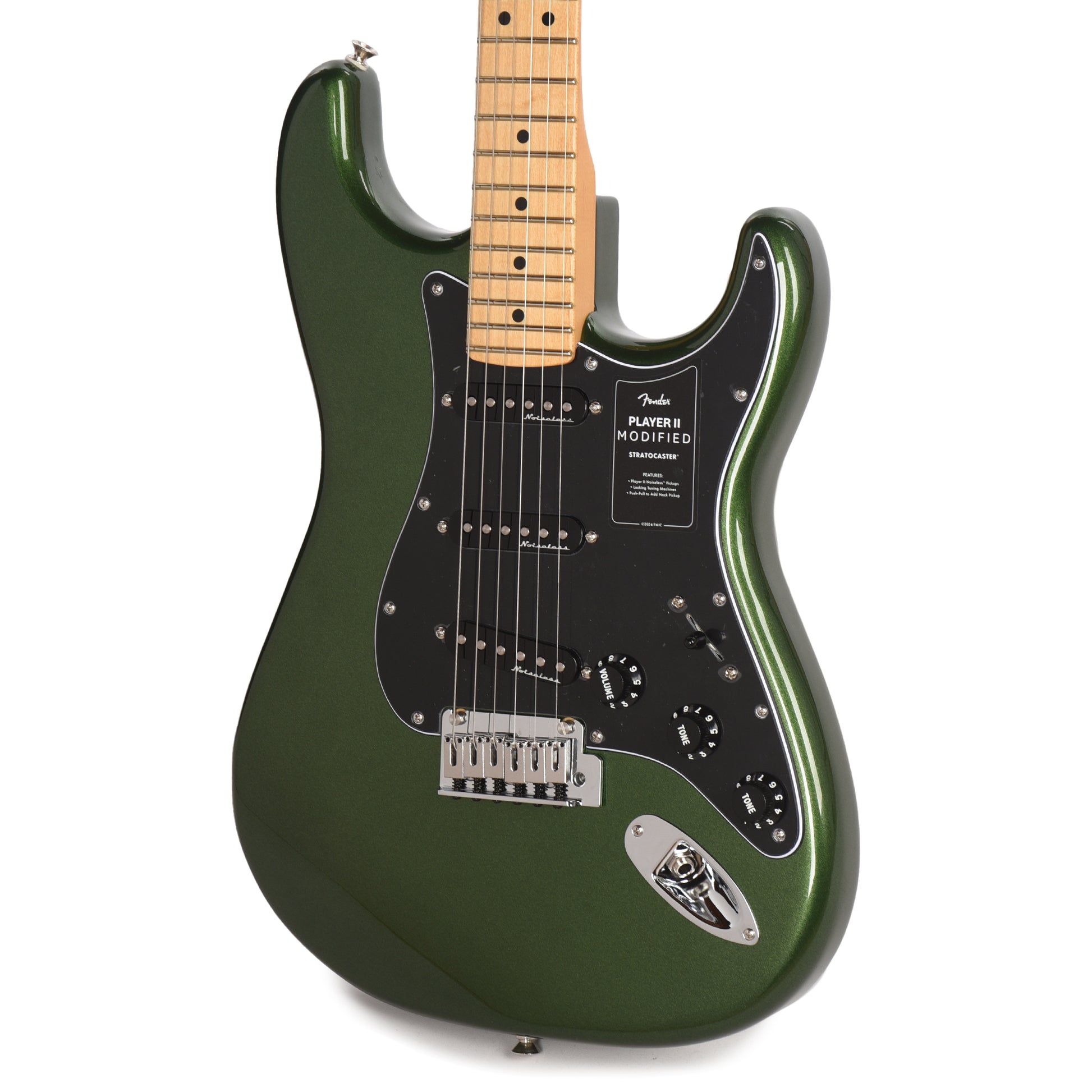 Fender Player II Modified Stratocaster Harvest Green Metallic Electric Guitars / Solid Body