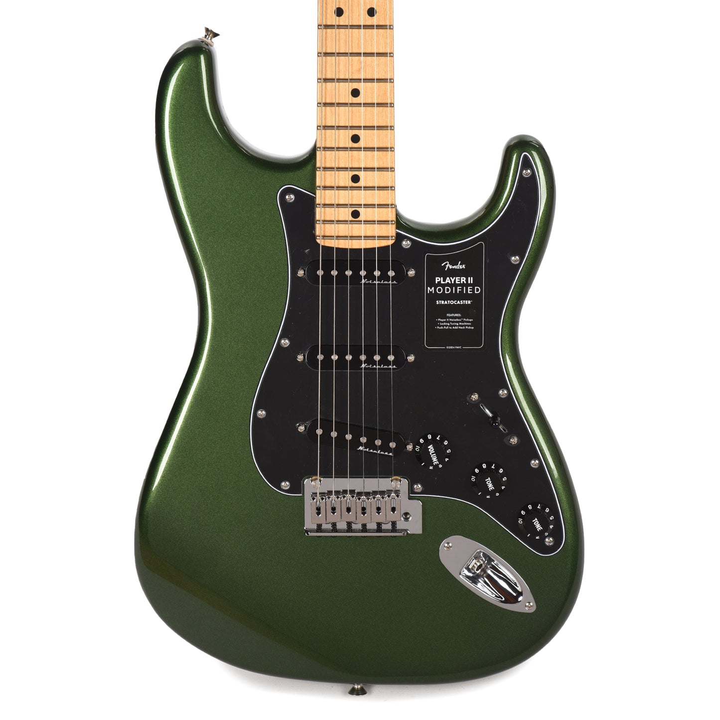 Fender Player II Modified Stratocaster Harvest Green Metallic Electric Guitars / Solid Body