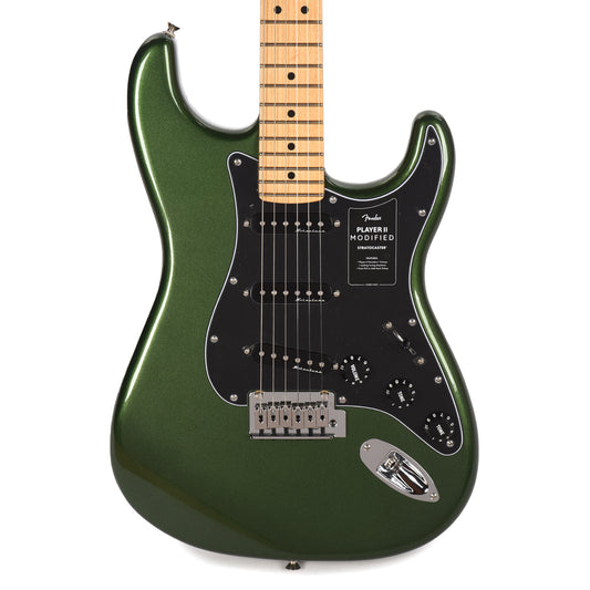 Fender Player II Modified Stratocaster Harvest Green Metallic Electric Guitars / Solid Body