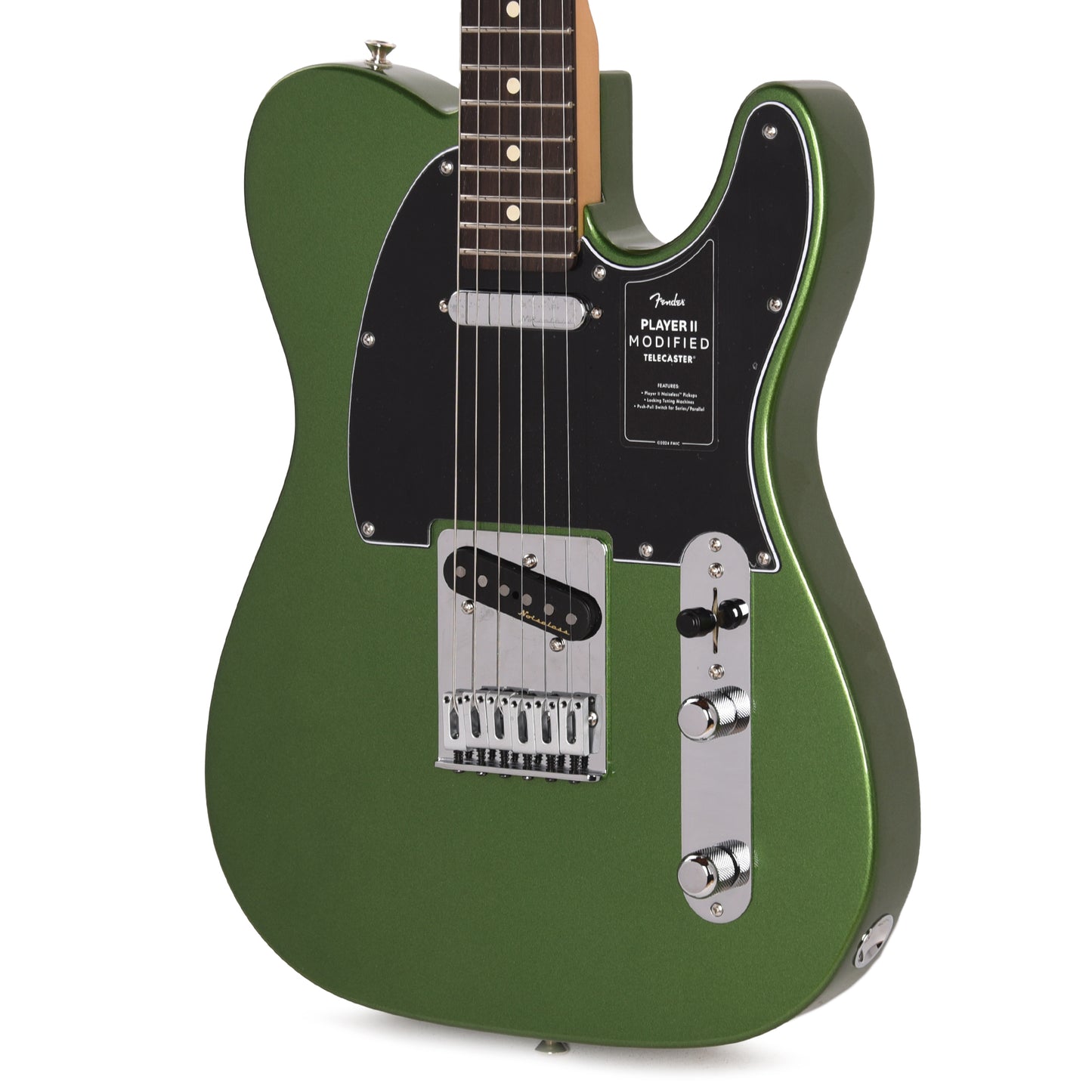 Fender Player II Modified Telecaster RW Harvest Green Metallic Electric Guitars / Solid Body