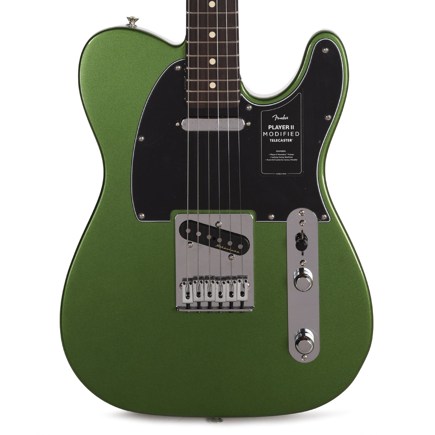 Fender Player II Modified Telecaster RW Harvest Green Metallic Electric Guitars / Solid Body