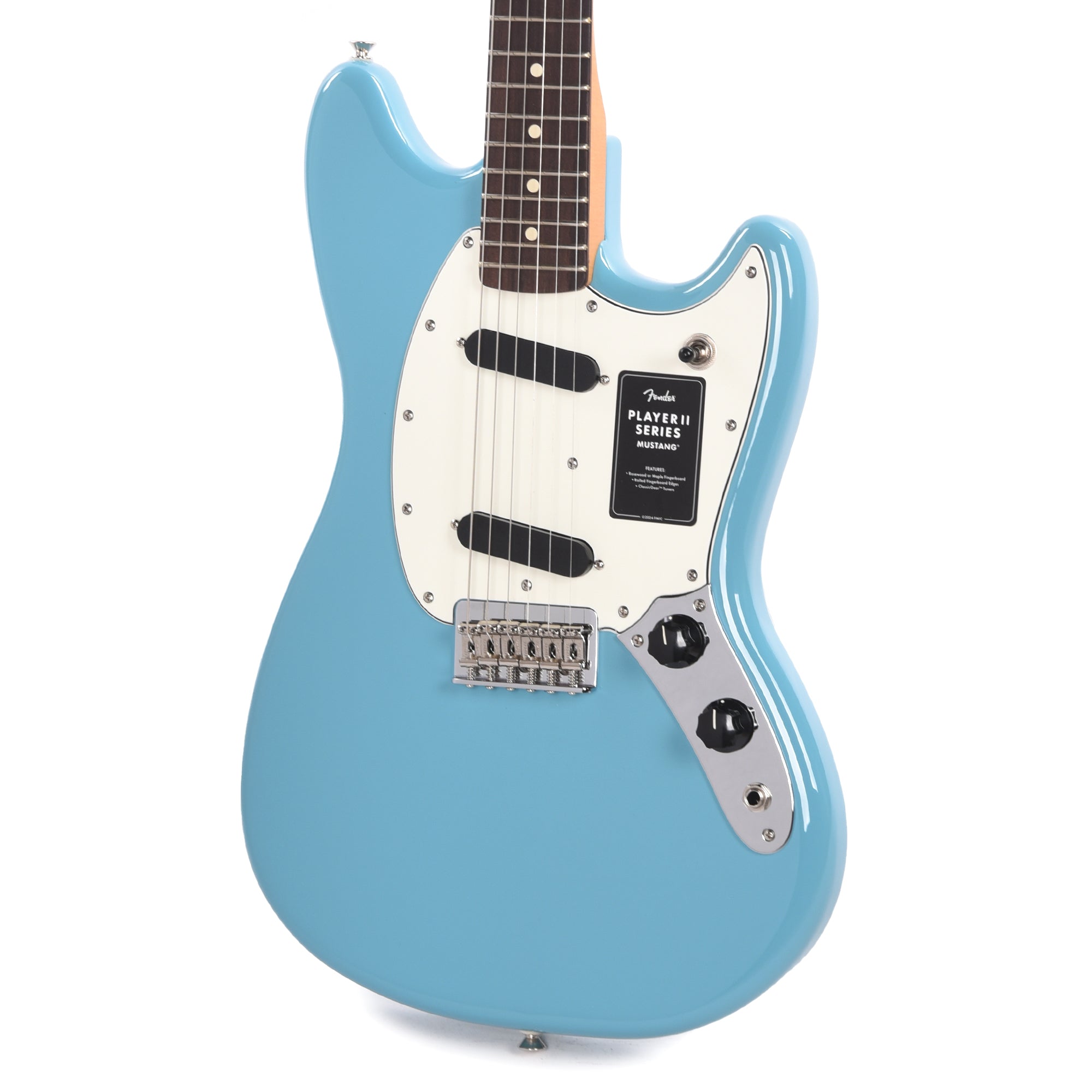 Fender Player II Mustang Aquatone Blue – Chicago Music Exchange
