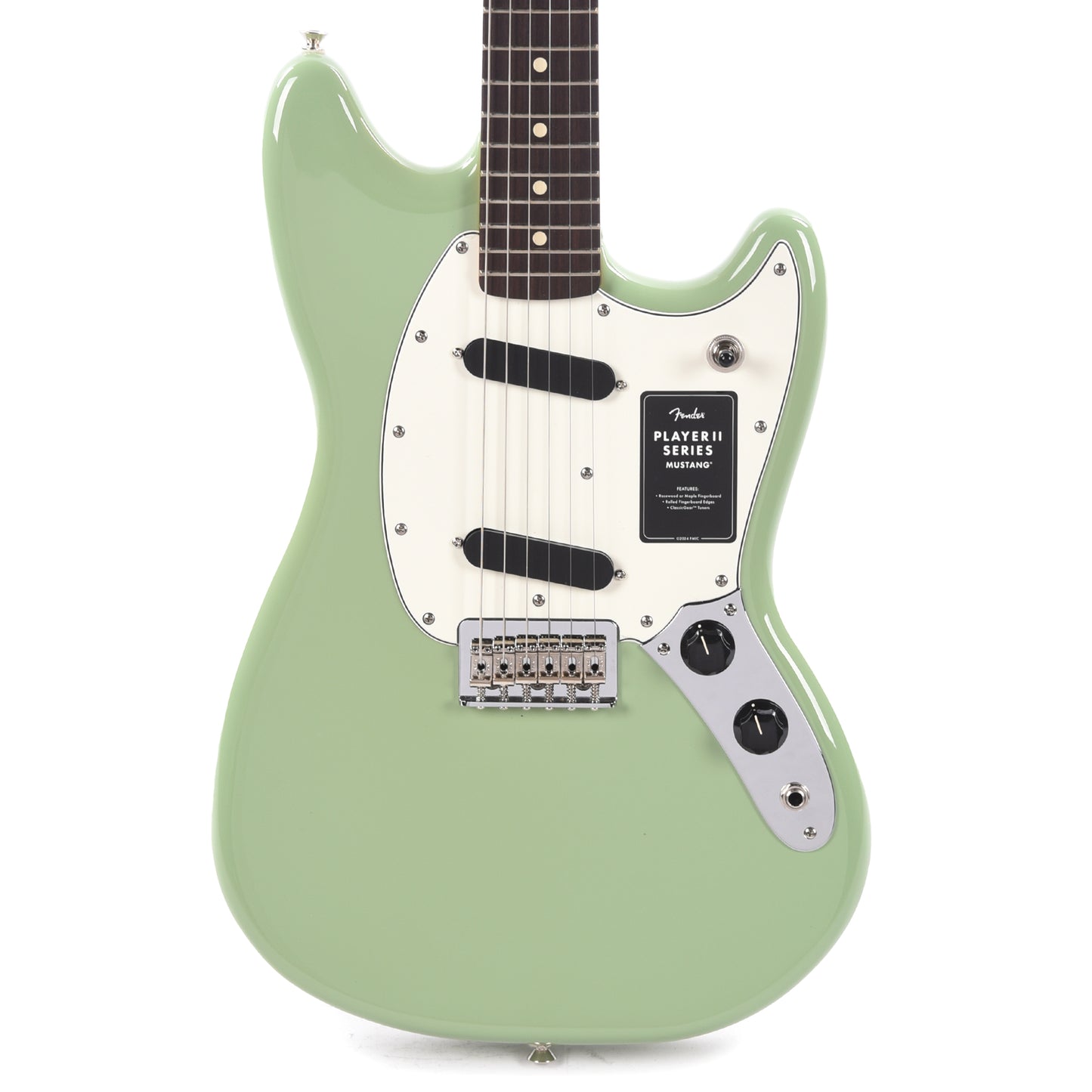 Fender Player II Mustang Birch Green Electric Guitars / Solid Body