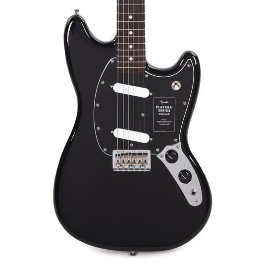 Fender Player II Mustang Black Electric Guitars / Solid Body