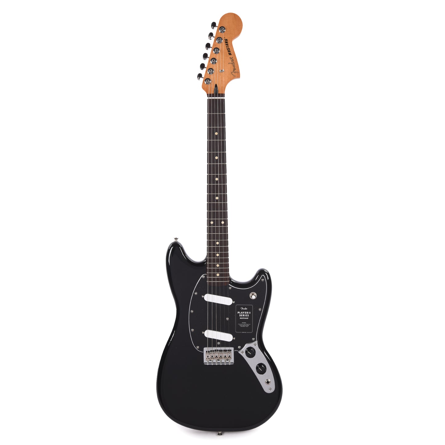 Fender Player II Mustang Black Electric Guitars / Solid Body
