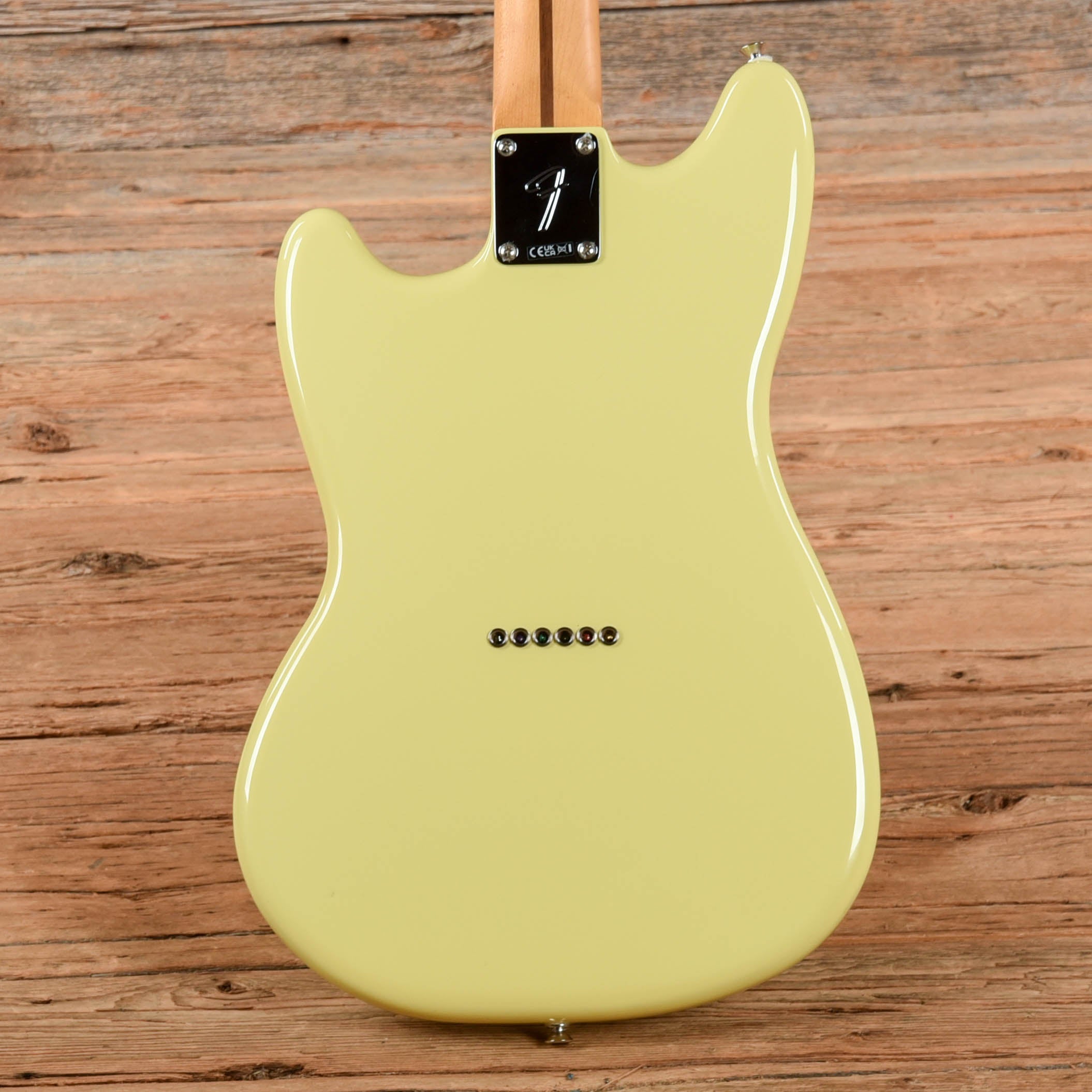 Fender Player II Mustang Hialeah Yellow 2024 Electric Guitars / Solid Body