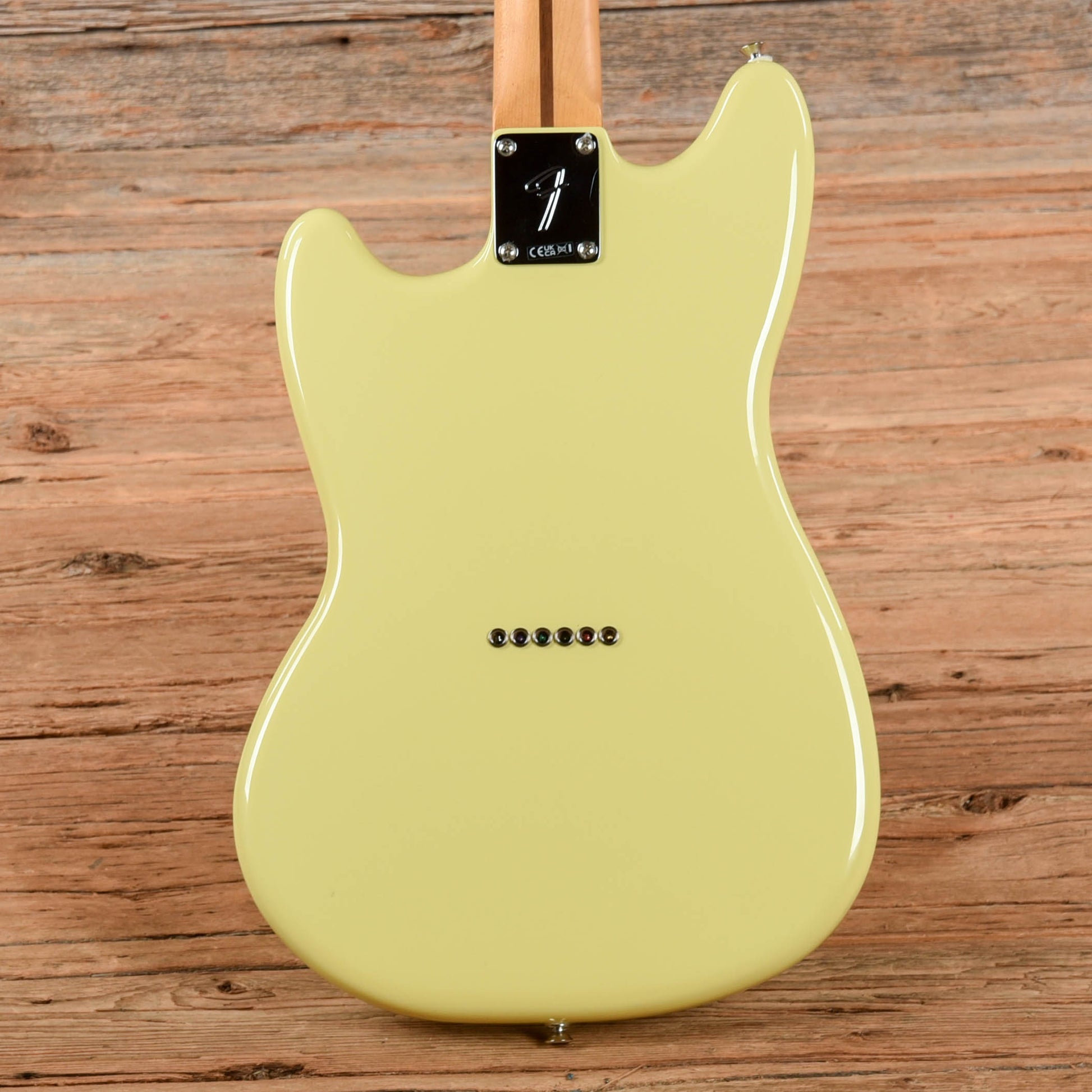 Fender Player II Mustang Hialeah Yellow 2024 Electric Guitars / Solid Body