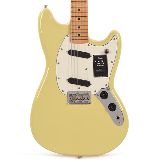 Fender Player II Mustang Hialeah Yellow Electric Guitars / Solid Body