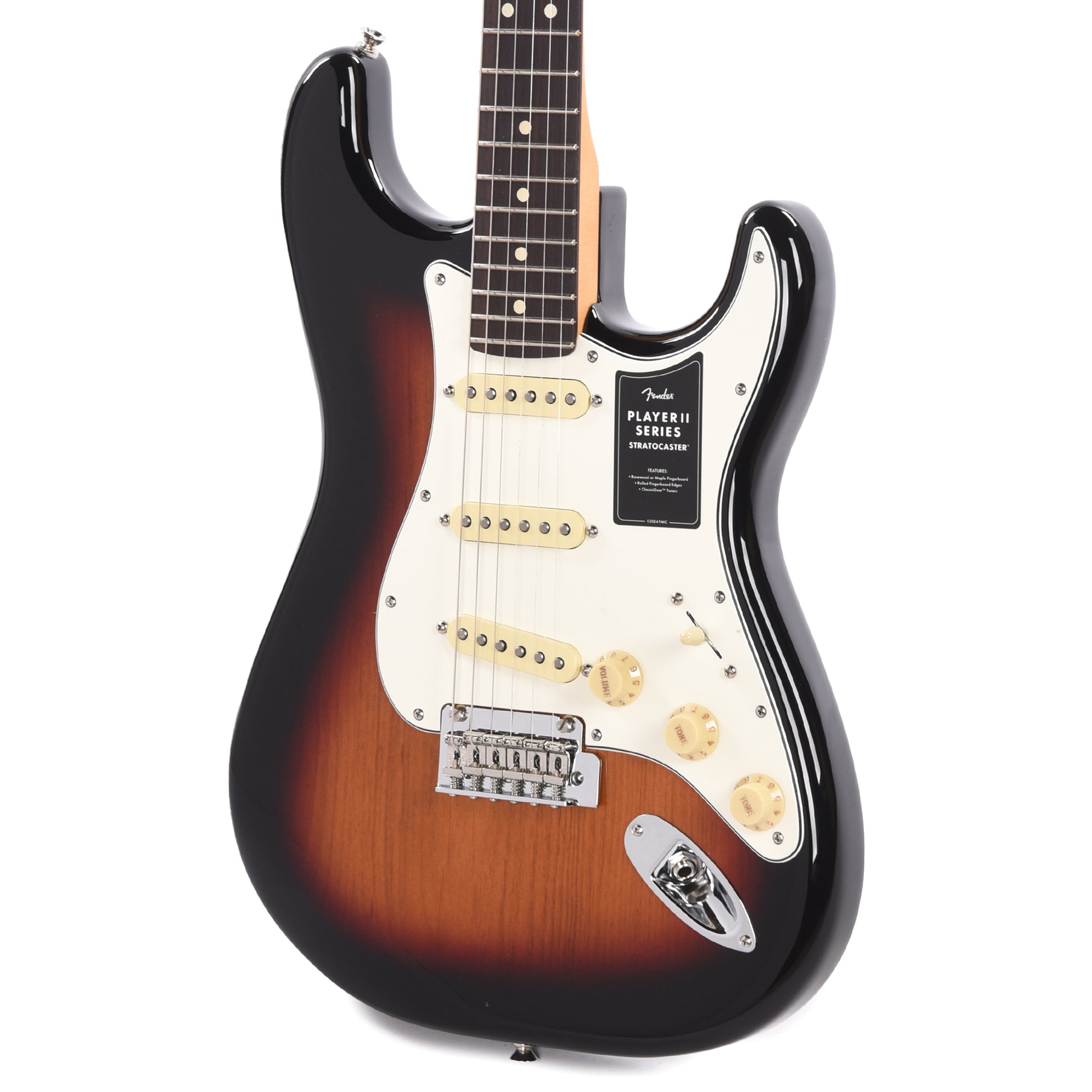 Fender Player II Stratocaster 3-Color Sunburst Electric Guitars / Solid Body