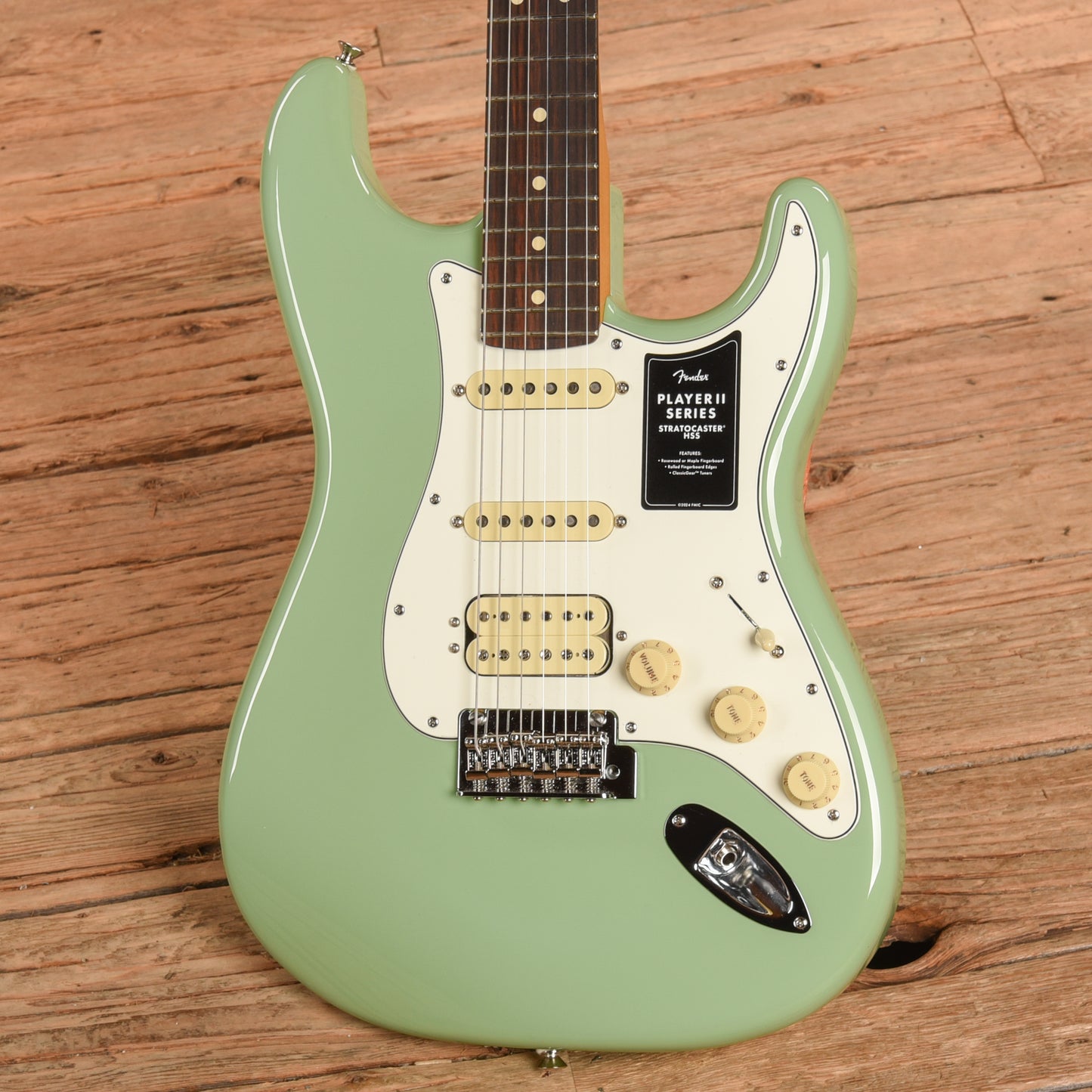 Fender Player II Stratocaster Birch Green 2025 Electric Guitars / Solid Body
