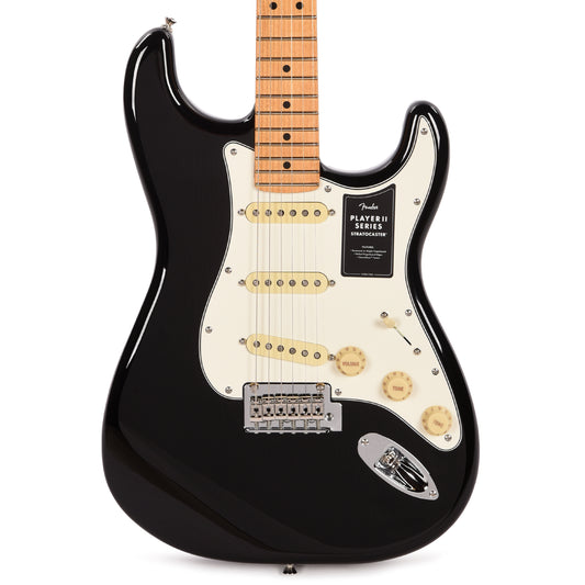 Fender Player II Stratocaster Black Electric Guitars / Solid Body