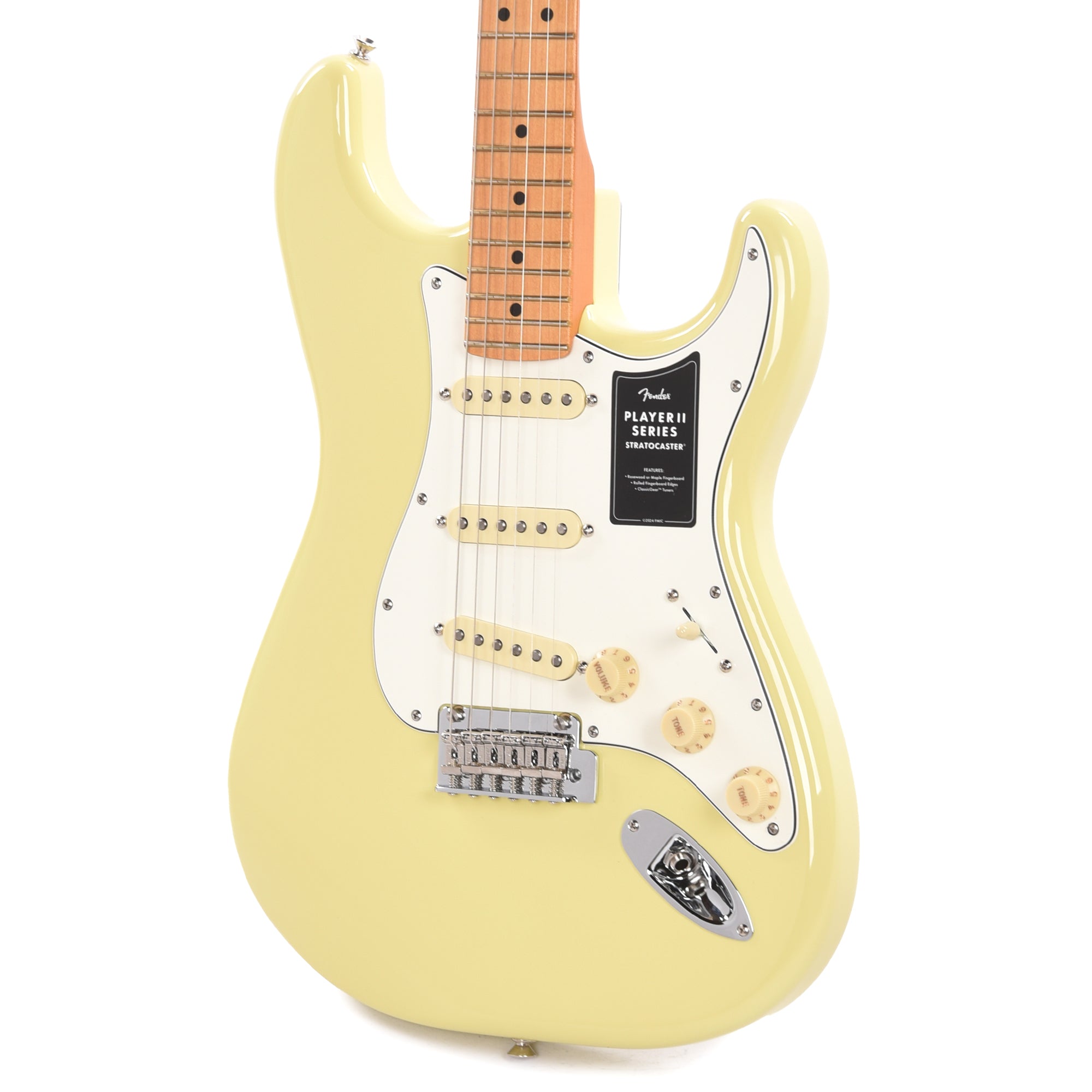 Fender Player II Stratocaster Hialeah Yellow Electric Guitars / Solid Body