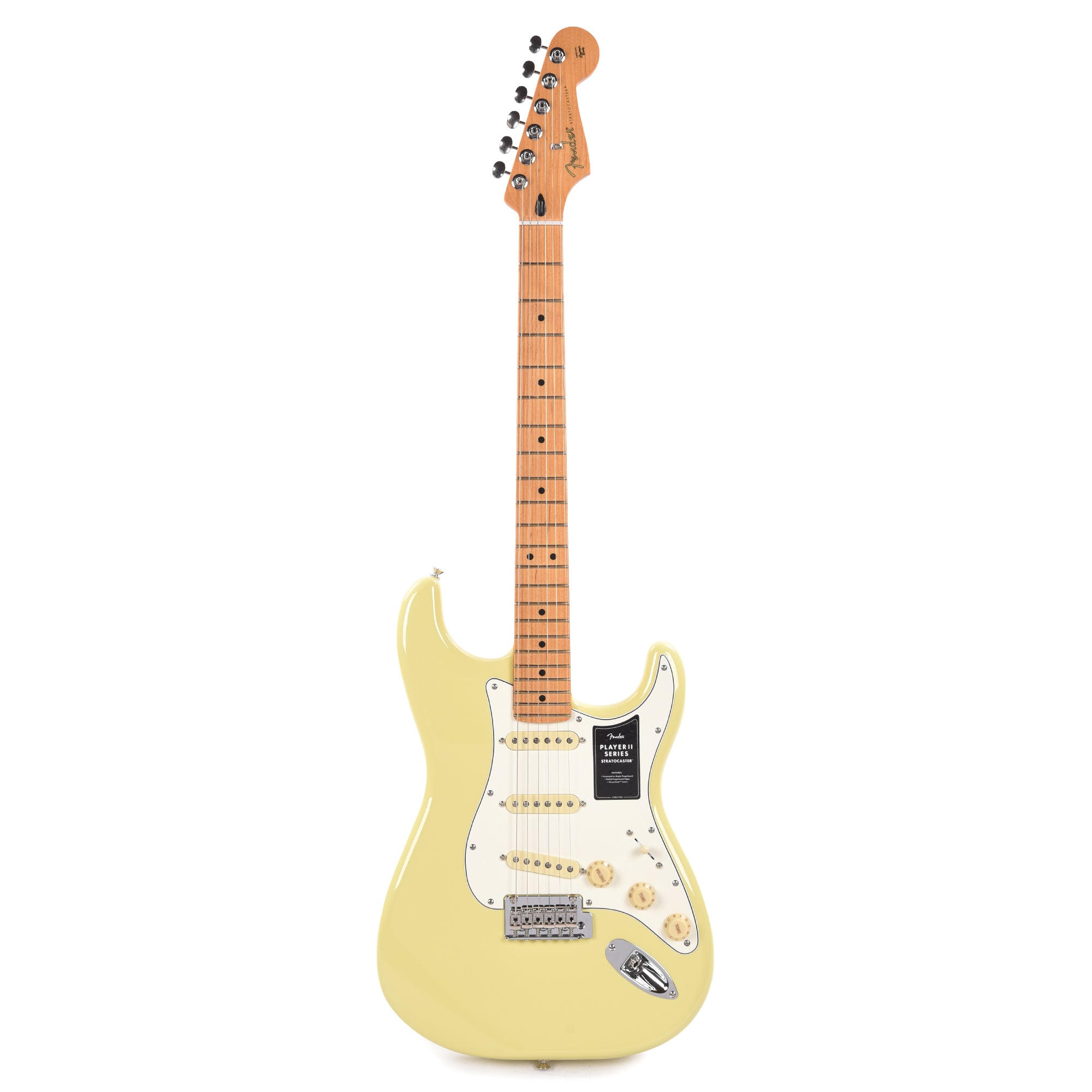 Fender Player II Stratocaster Hialeah Yellow Electric Guitars / Solid Body