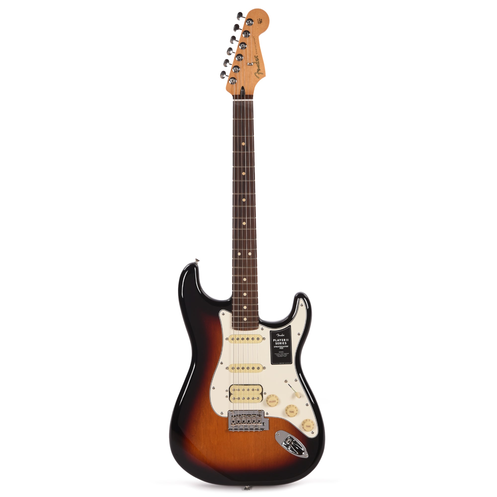 Fender Player II Stratocaster HSS 3-Color Sunburst Electric Guitars / Solid Body