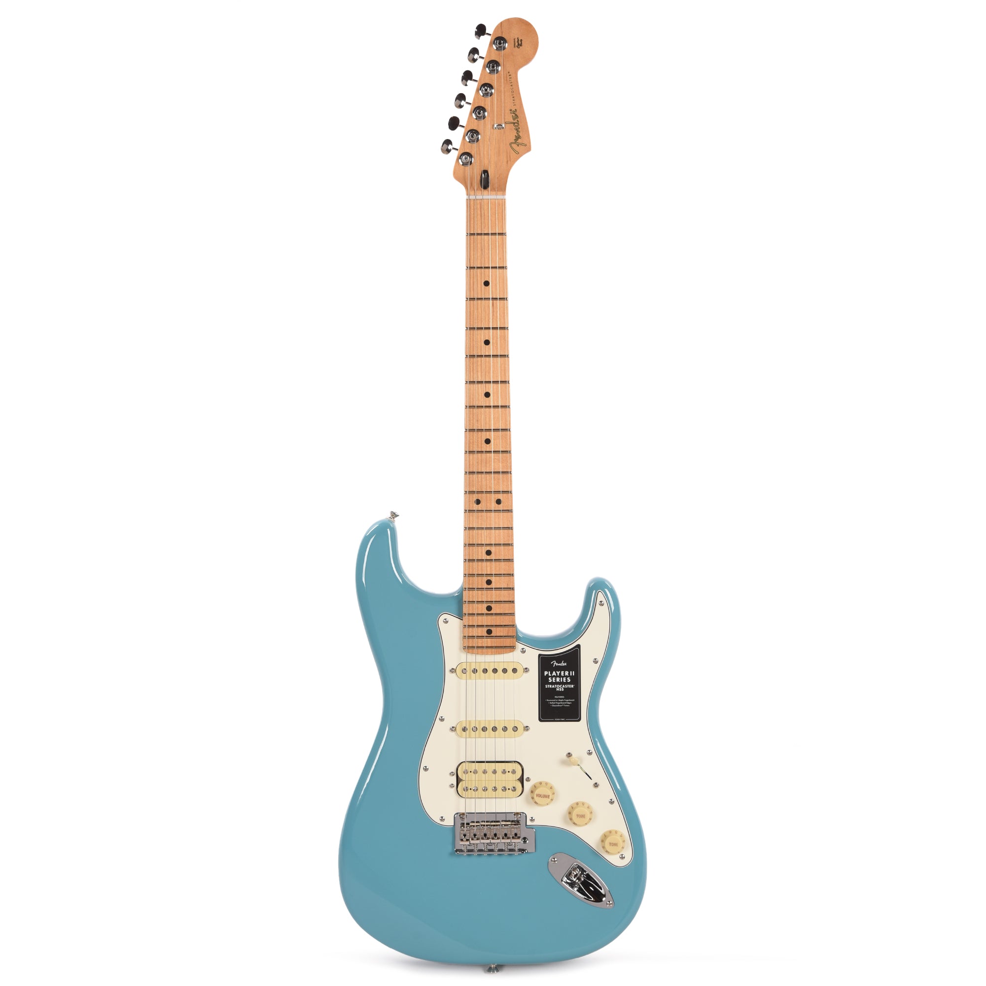 Fender Player II Stratocaster HSS Aquatone Blue Electric Guitars / Solid Body