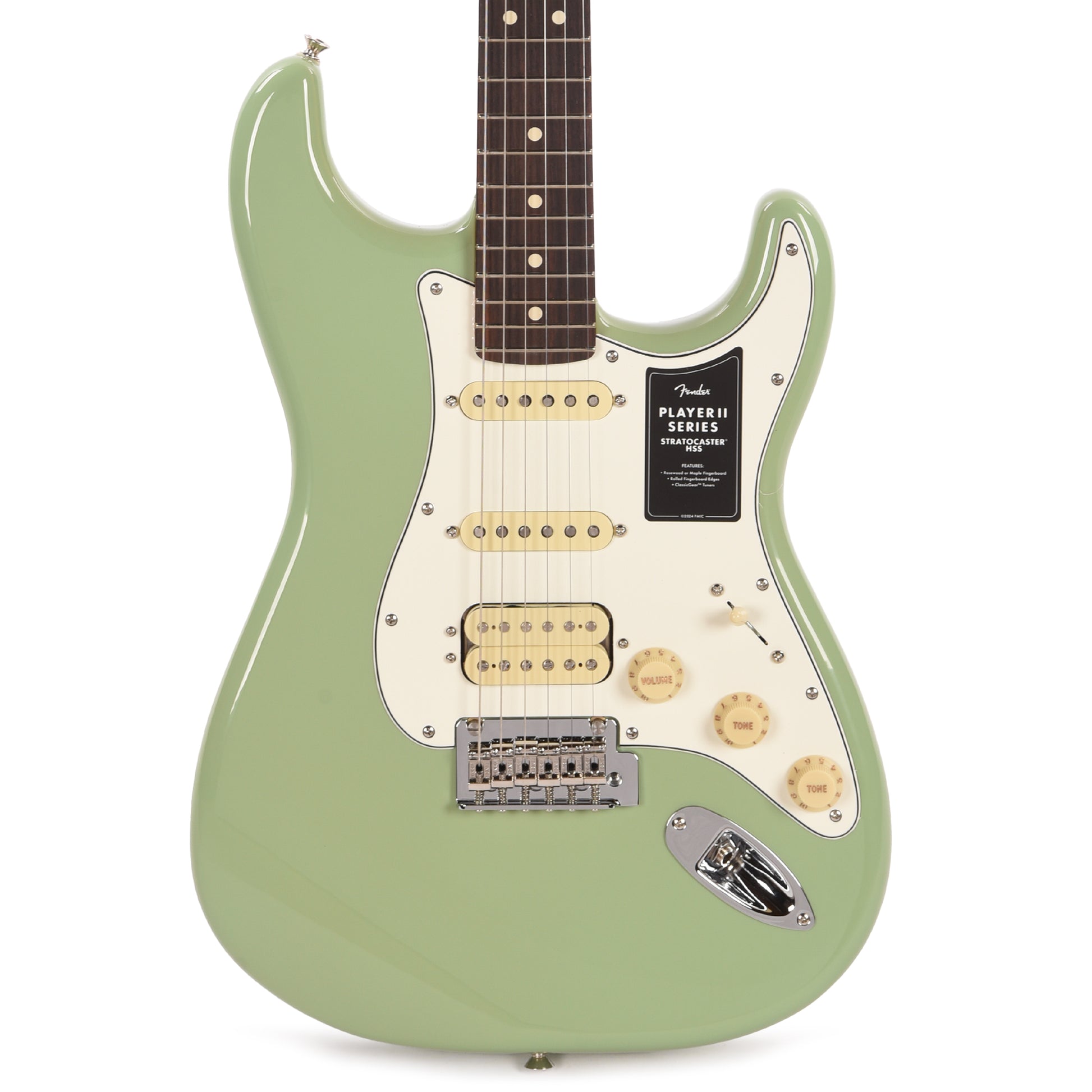 Fender Player II Stratocaster HSS Birch Green Electric Guitars / Solid Body