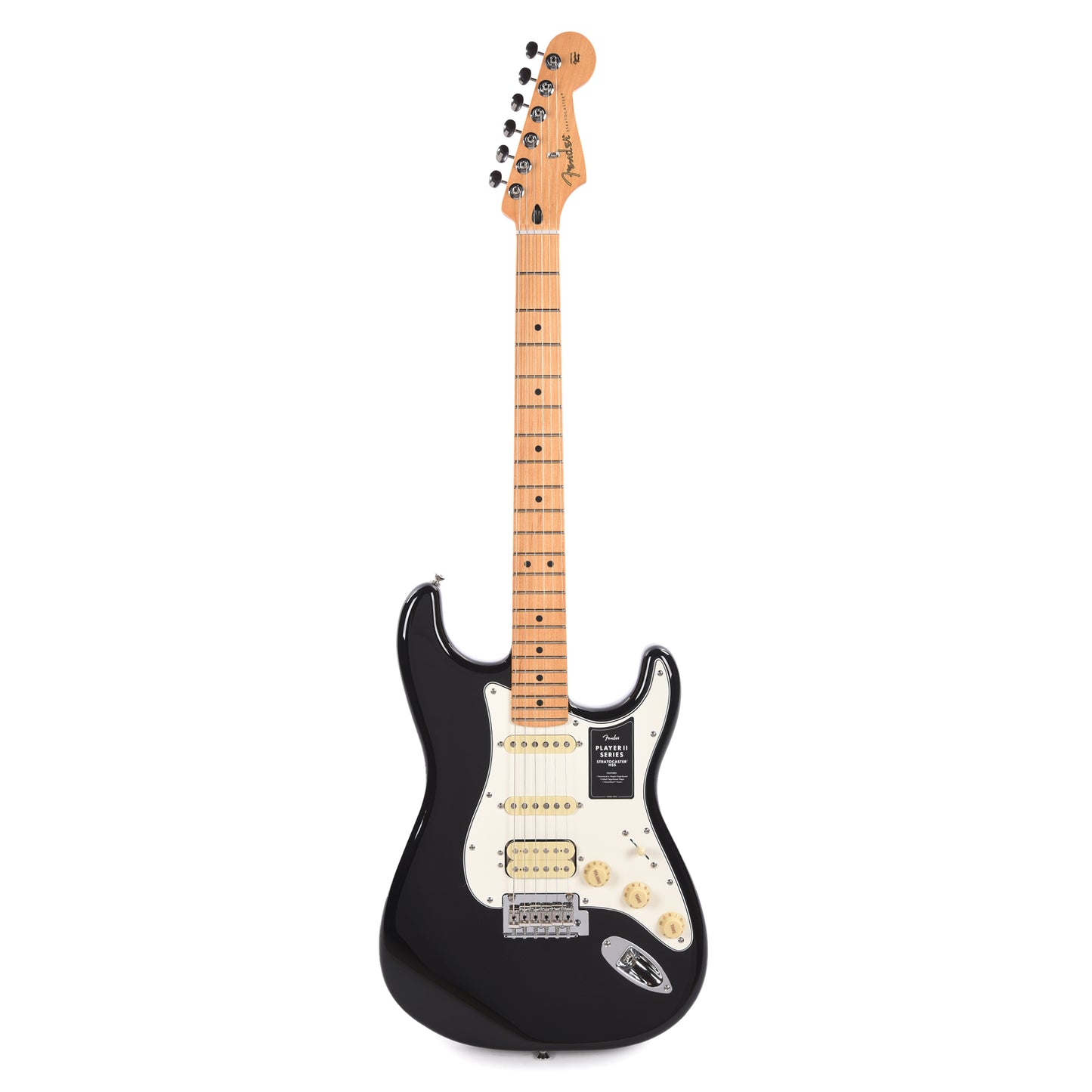 Fender Player II Stratocaster HSS Black Electric Guitars / Solid Body