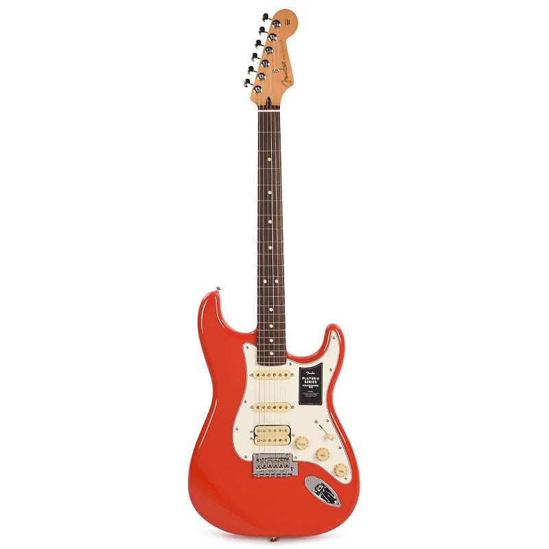 Fender Player II Stratocaster HSS Coral Red Electric Guitars / Solid Body