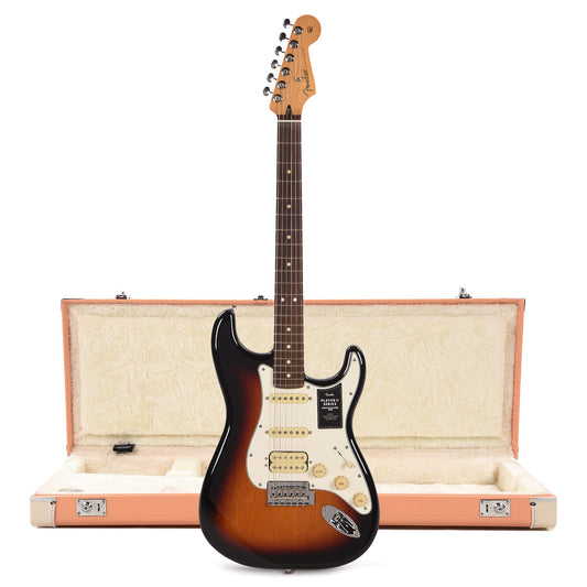 Fender Player II Stratocaster HSS RW 3-Color Sunburst and Pacific Peach Hardshell Case Bundle Electric Guitars / Solid Body