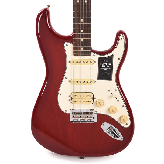 Fender Player II Stratocaster HSS Transparent Cherry Burst Electric Guitars / Solid Body