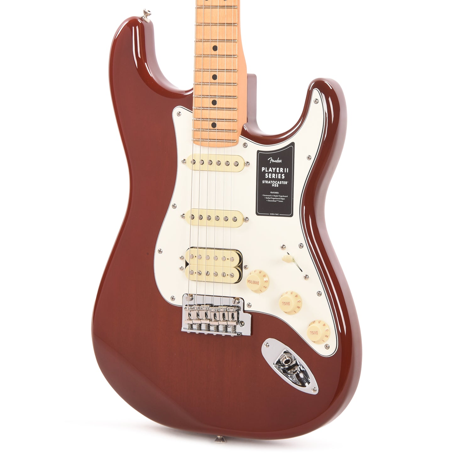 Fender Player II Stratocaster HSS Transparent Mocha Burst Electric Guitars / Solid Body