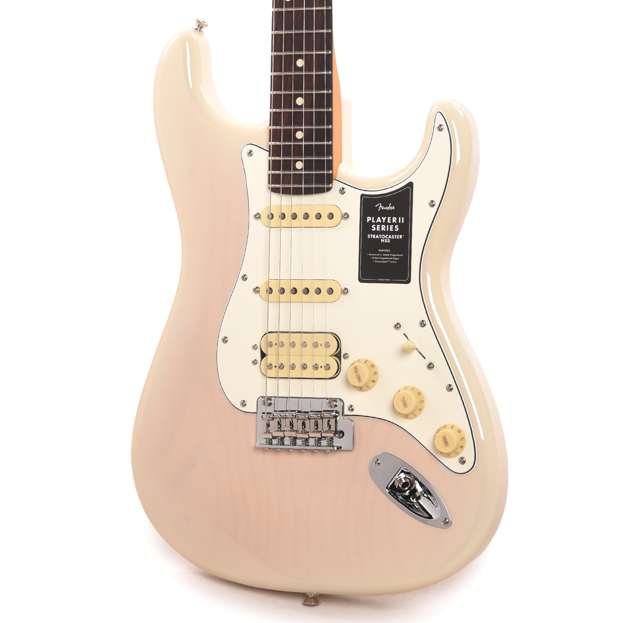 Fender Player II Stratocaster HSS White Blonde Electric Guitars / Solid Body
