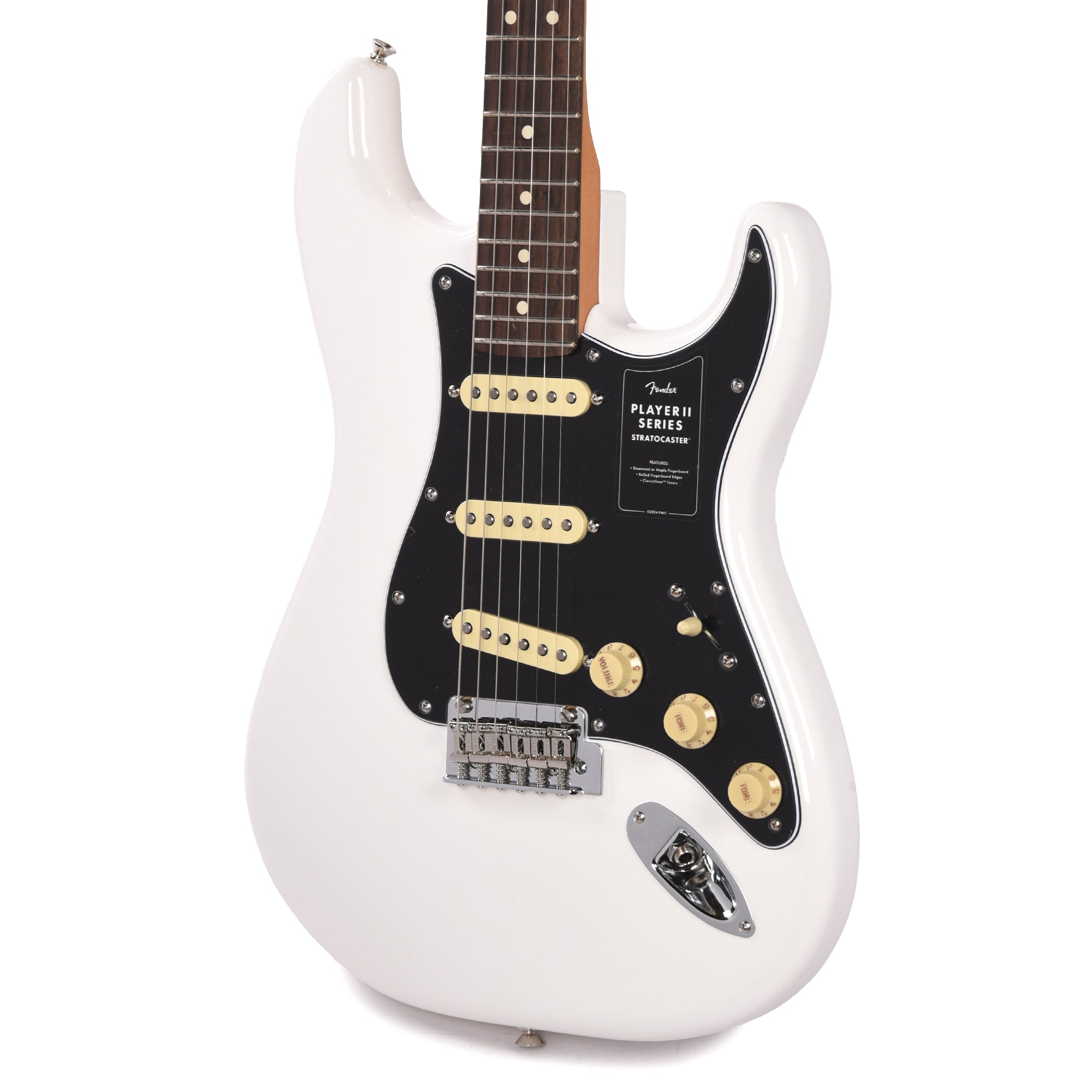 Fender Player II Stratocaster Polar White – Chicago Music Exchange