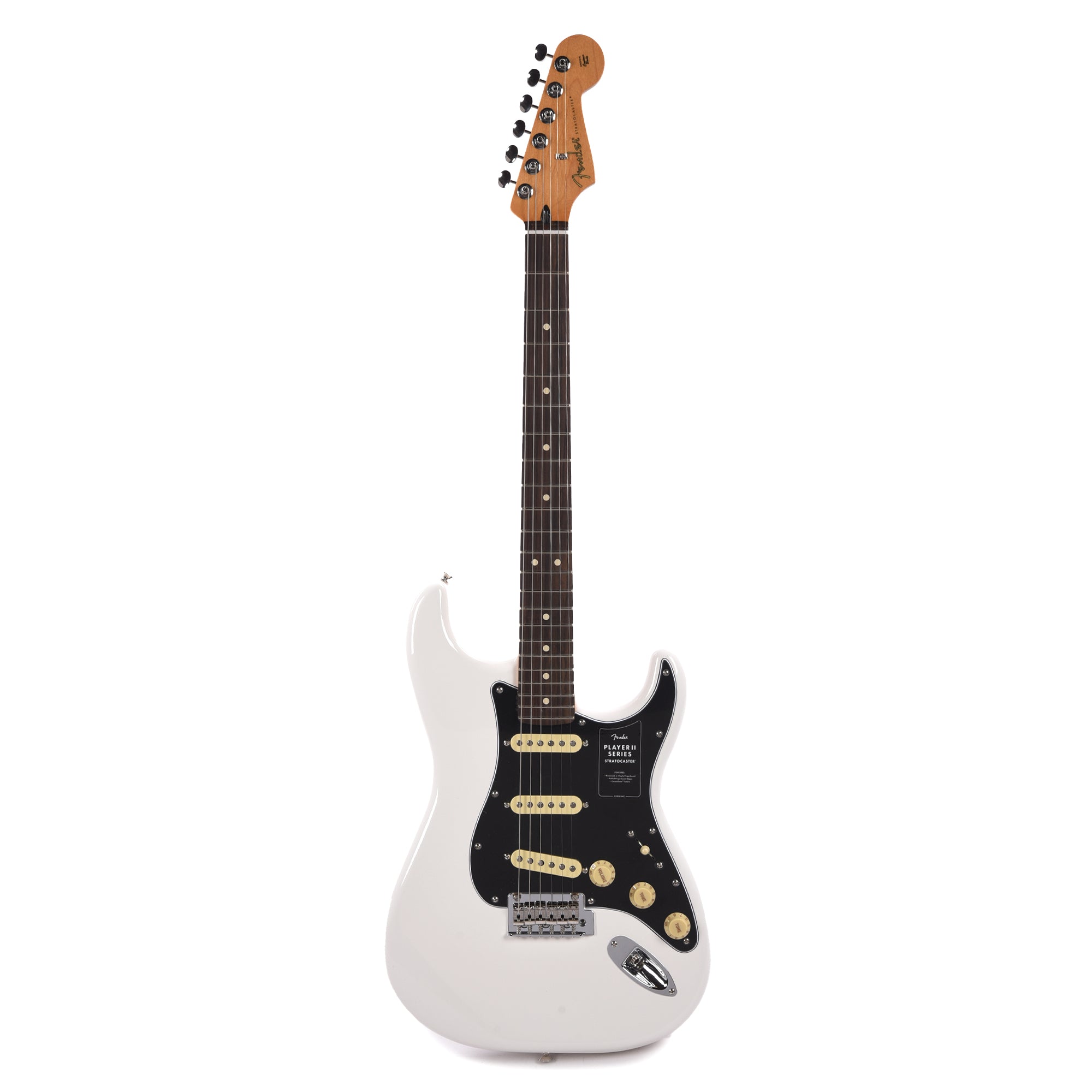 Fender Player II Stratocaster Polar White Electric Guitars / Solid Body