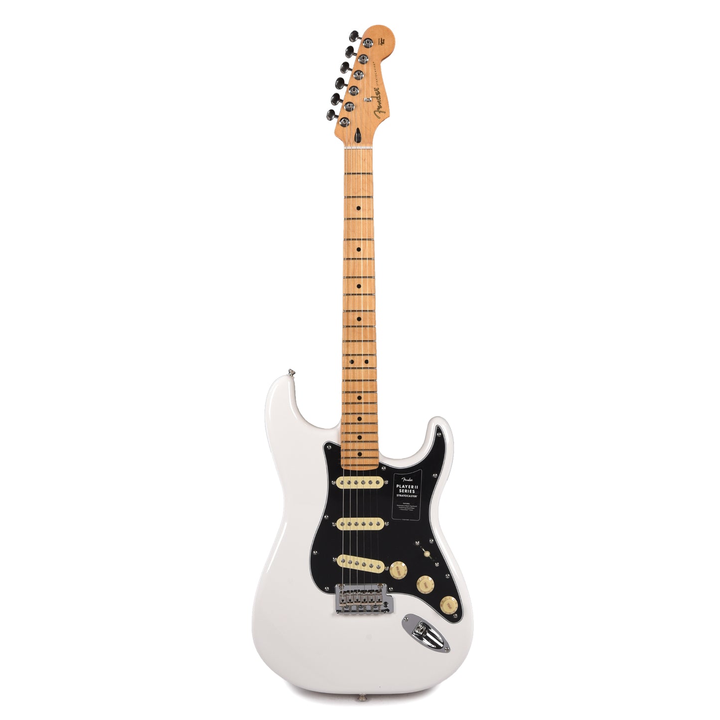 Fender Player II Stratocaster Polar White Electric Guitars / Solid Body