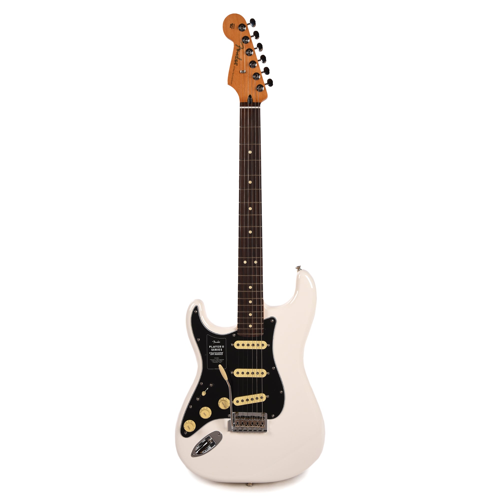 Fender Player II Stratocaster Polar White LEFTY Electric Guitars / Solid Body