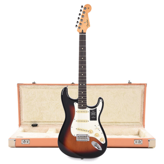 Fender Player II Stratocaster RW 3-Color Sunburst and Pacific Peach Hardshell Case Bundle Electric Guitars / Solid Body